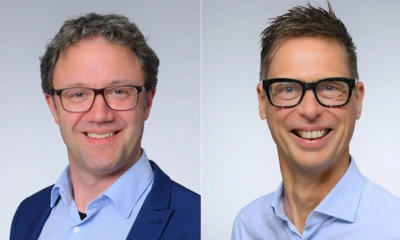 Porträts von Prof. Dr. Freerk T. Baumann (links) und Prof. Dr. Thorsten Simon (rechts).